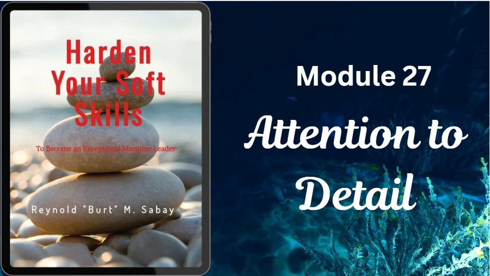 Module 27: Attention to Detail